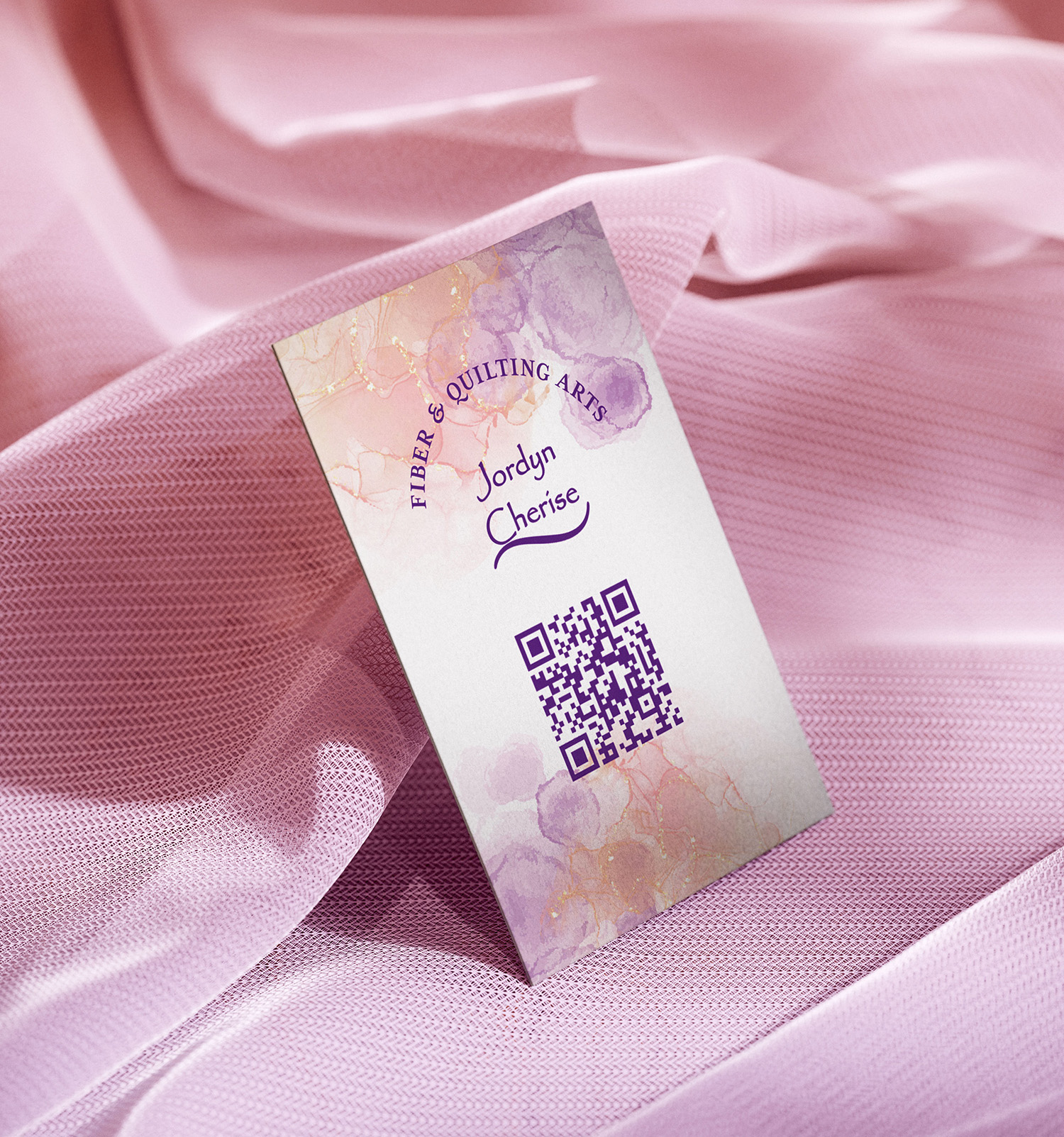 jordyncherise handmade shop business cards